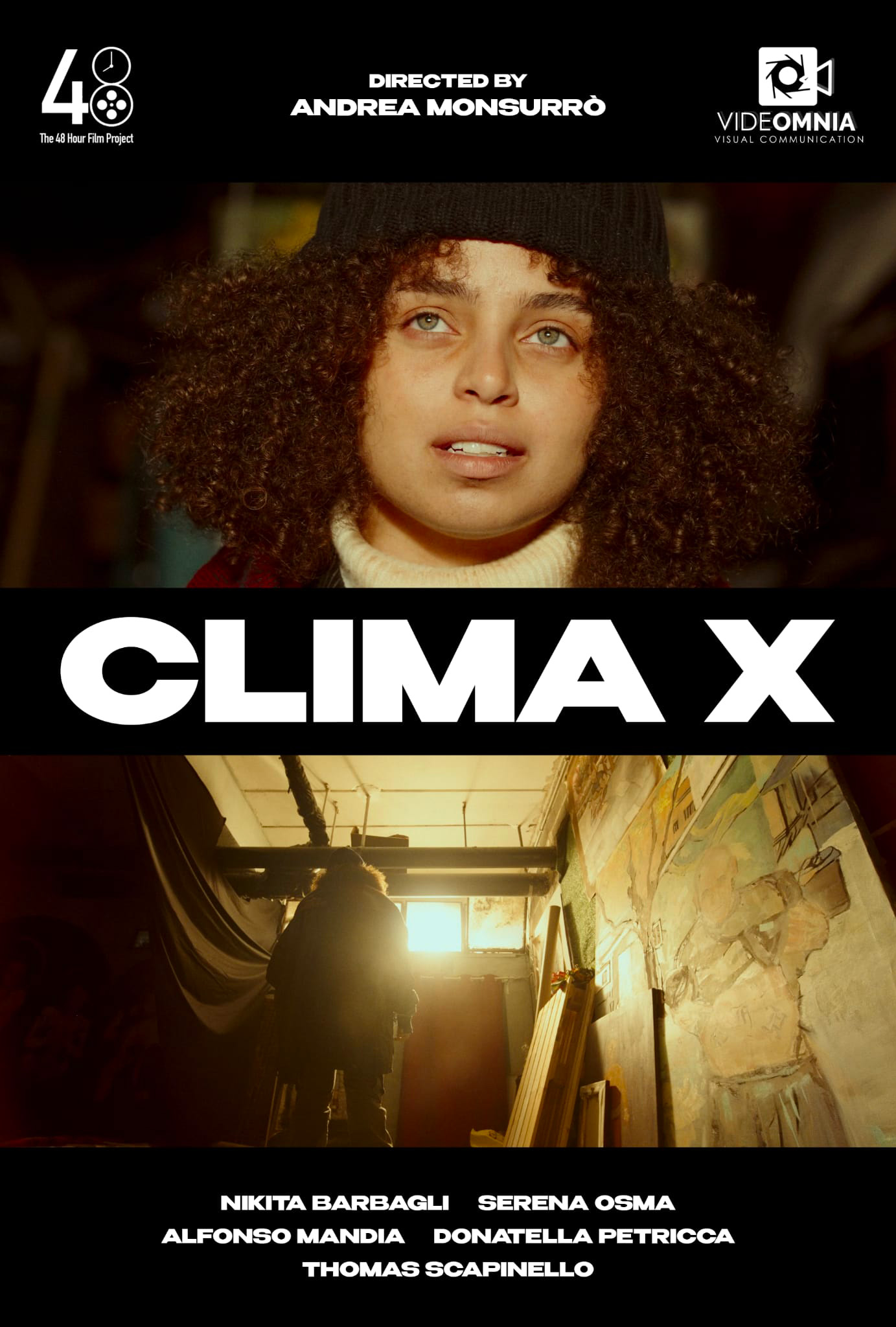 Video editor e VFX cortometraggio 24hfp CLIMA X